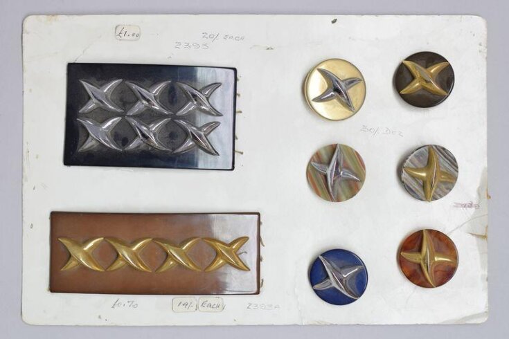 Card of Buttons and Buckles top image