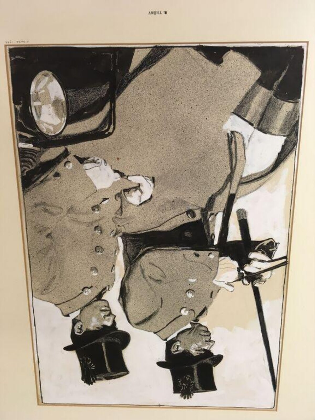 Drawing, Eduard Thöny, circa 1900-1920