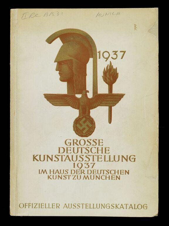 Grosse deutsche Kunstausstellung 1937 im Haus der deutschen Kunst zu München