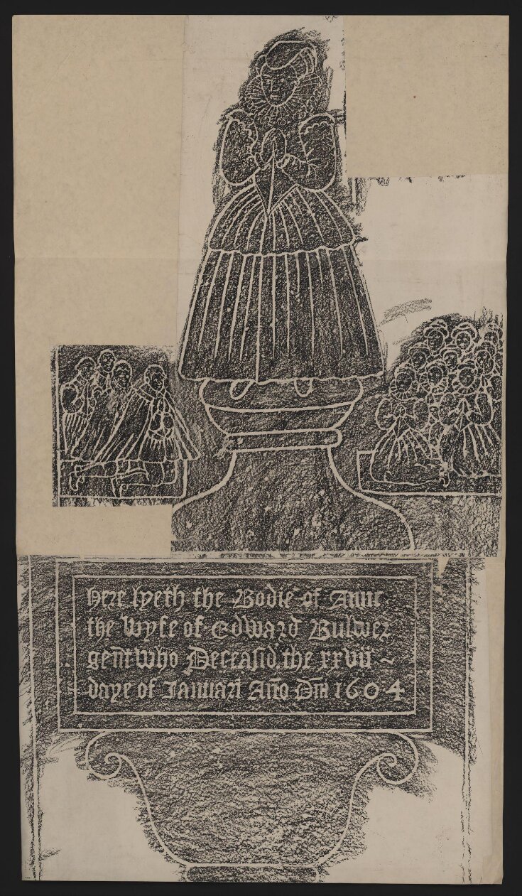 Rubbing of a Monumental Slab top image
