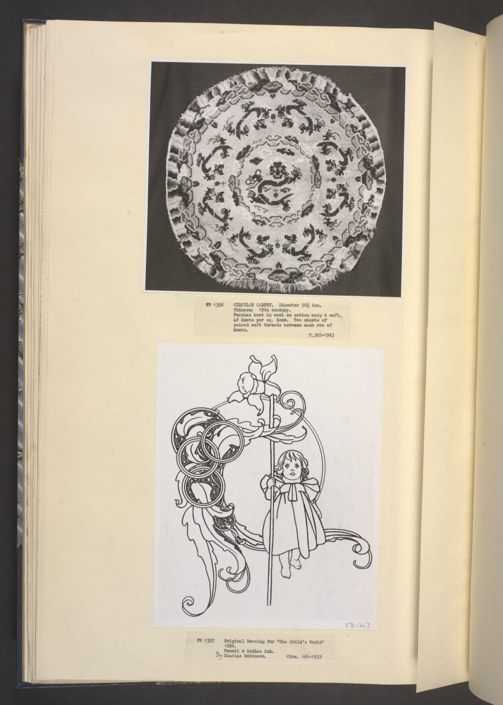 Drawing, Charles Robinson, 1896