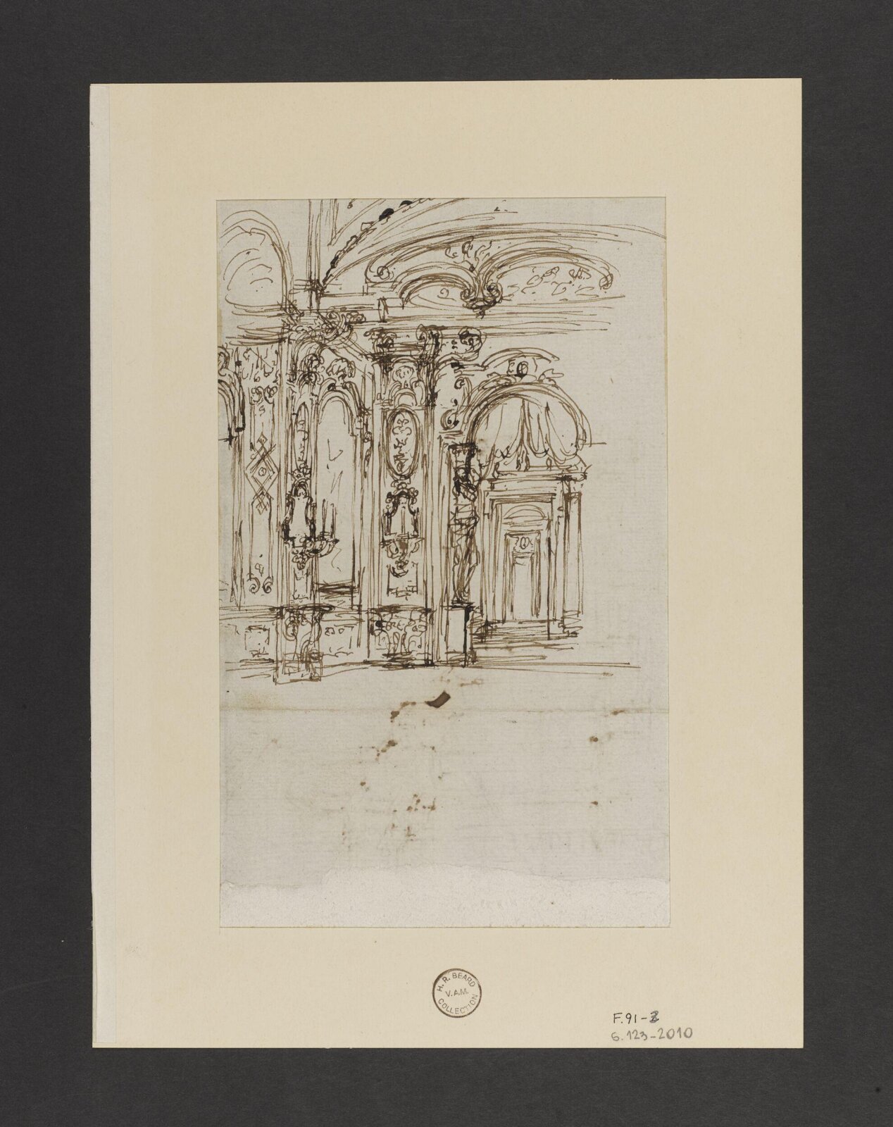 H Beard Print Collection, Giuseppe Galli Bibiena, 17th century to late 18th century