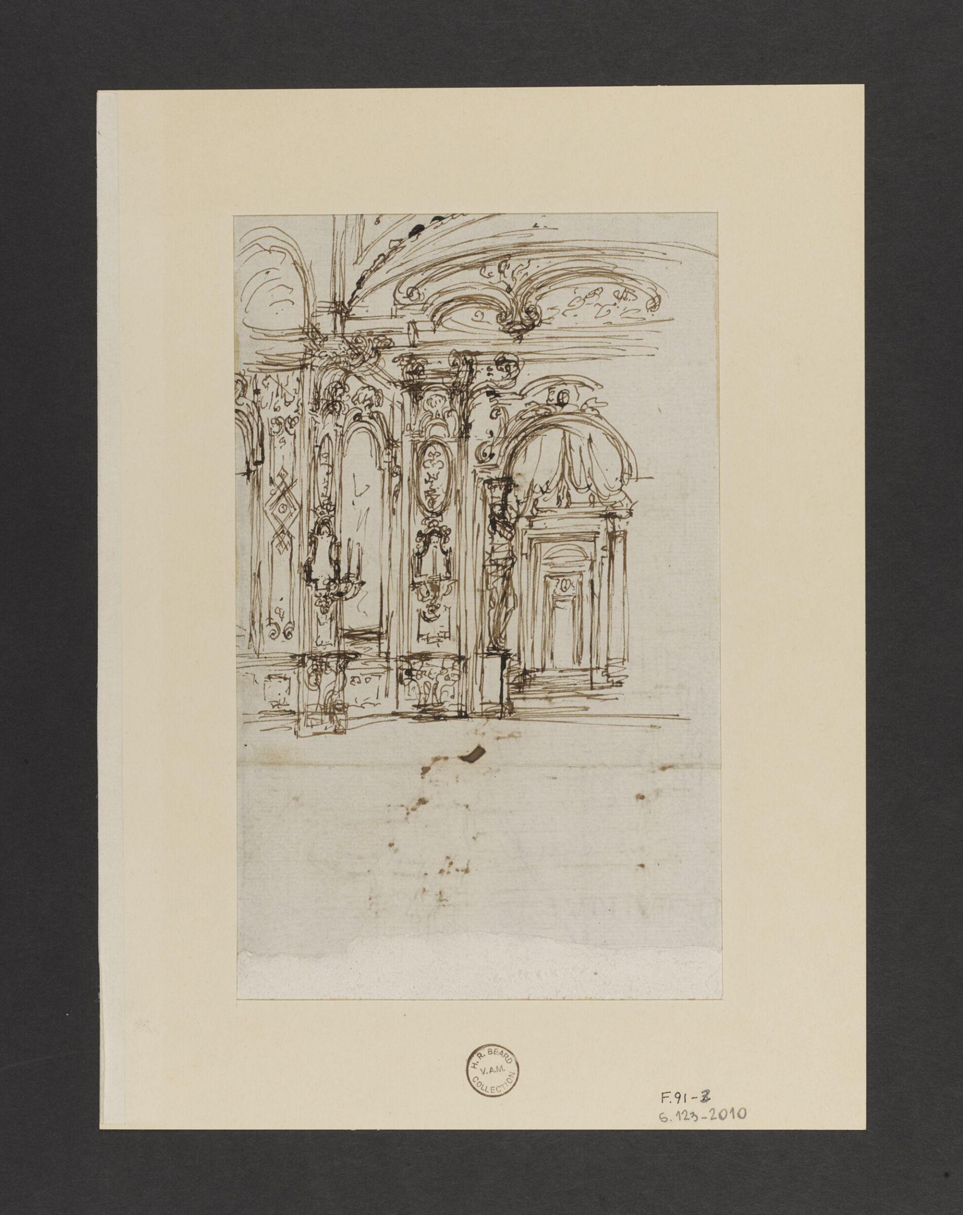 H Beard Print Collection, Giuseppe Galli Bibiena, 17th century to late 18th century