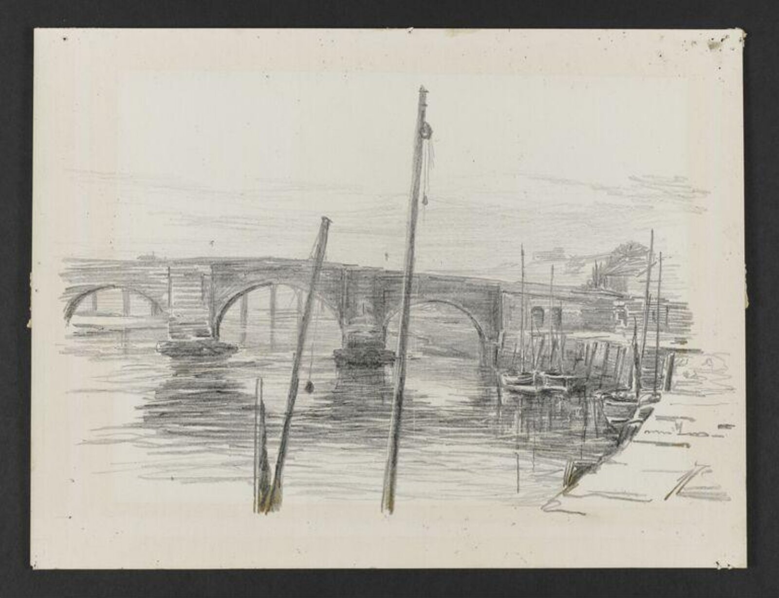 Drawing, Bertram Potter, ca. 1890s