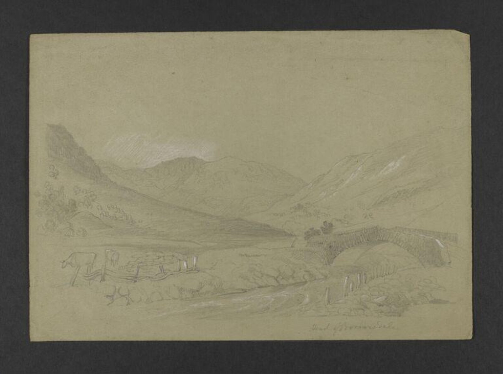 Head of Borrowdale, late 19th century