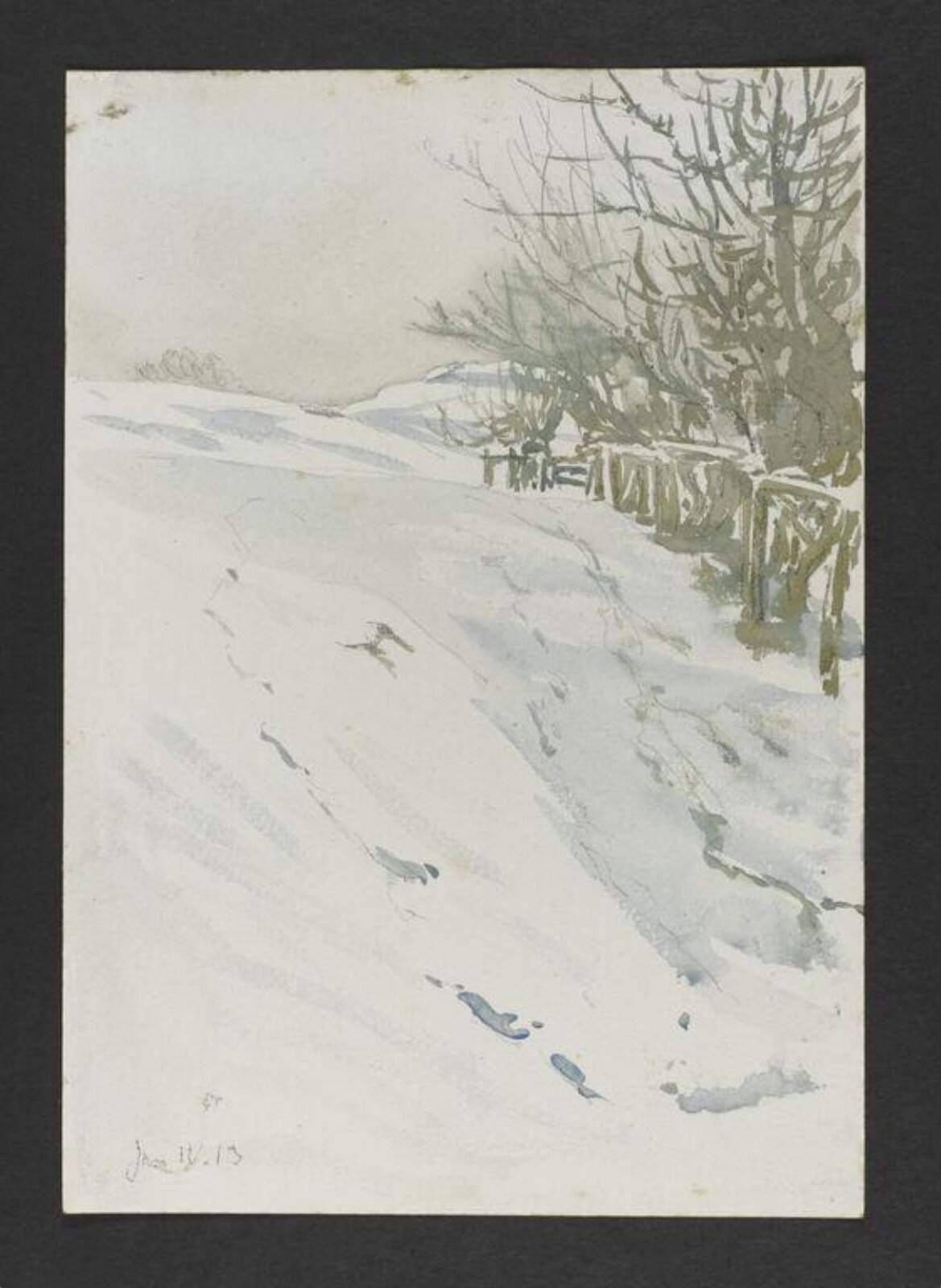 Watercolour, Beatrix Potter, 11/1/1913