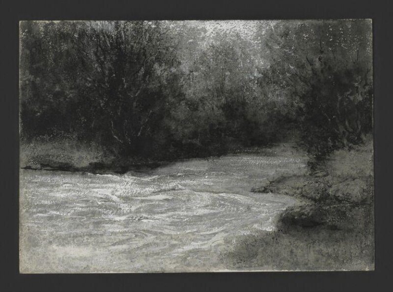 A burn in flood