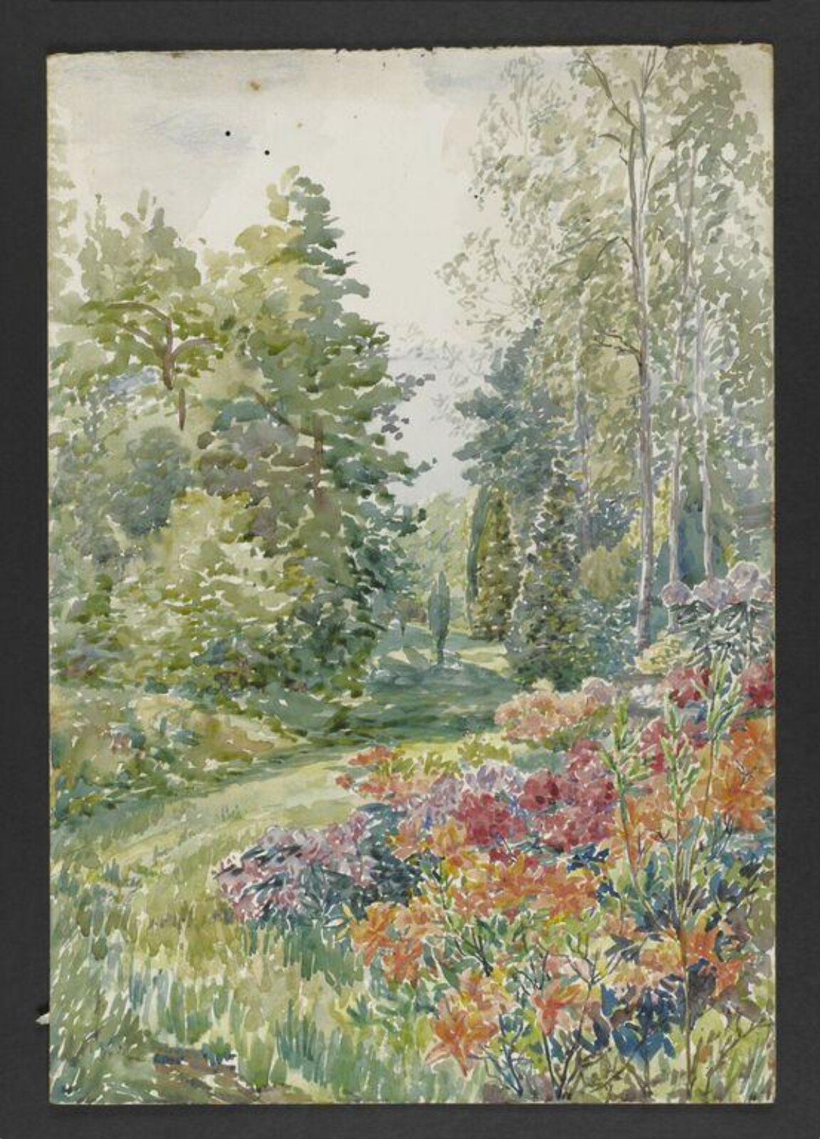 Watercolour, late 19th century
