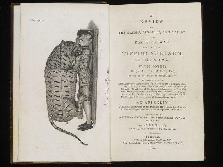 A review of the origin, progress, and result of the decisive war with the late Tippoo Sultaun, in Mysore : with notes