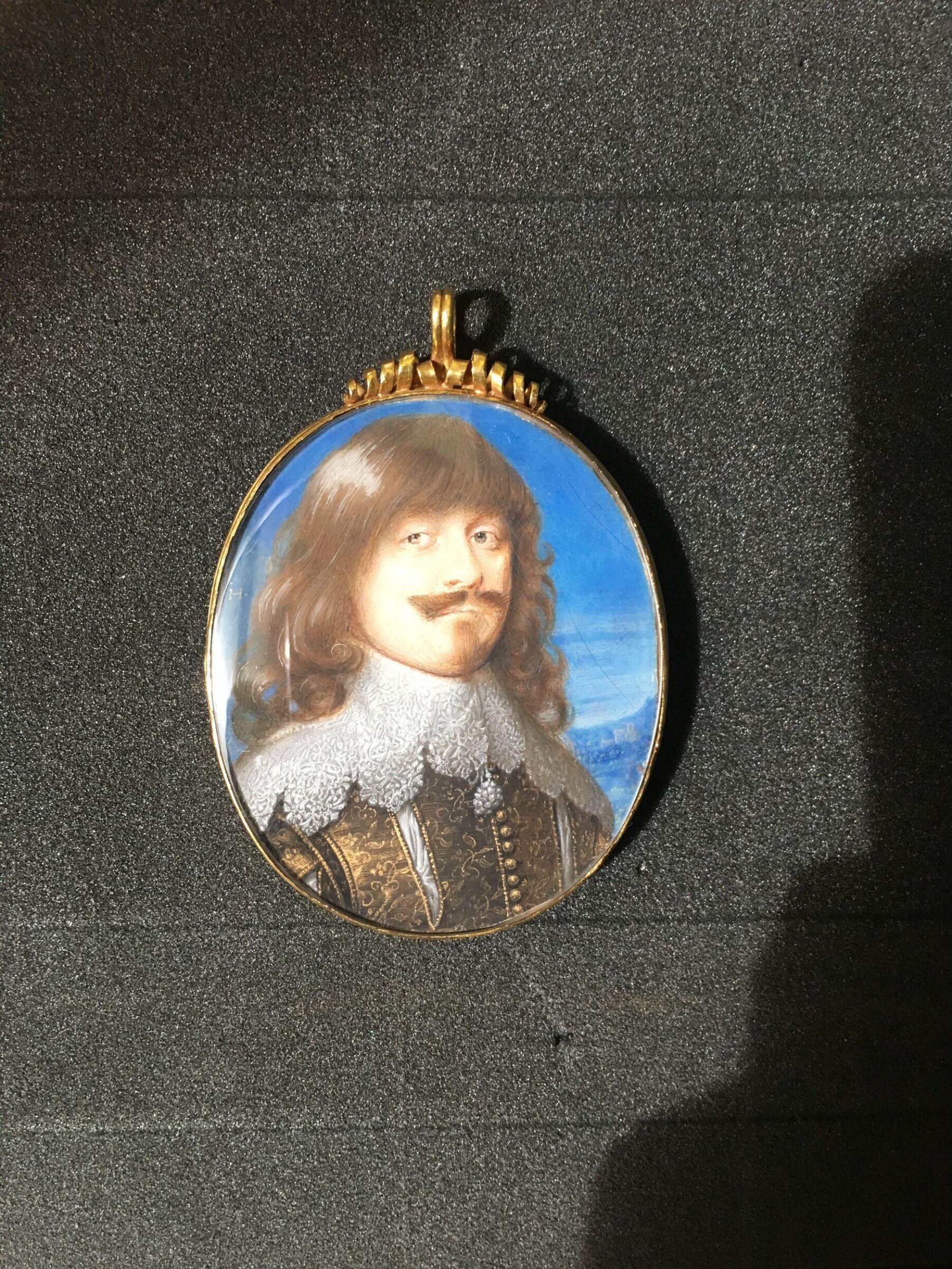 Portrait Miniature of an Unknown Man, John Hoskins I, ca.1634-1635