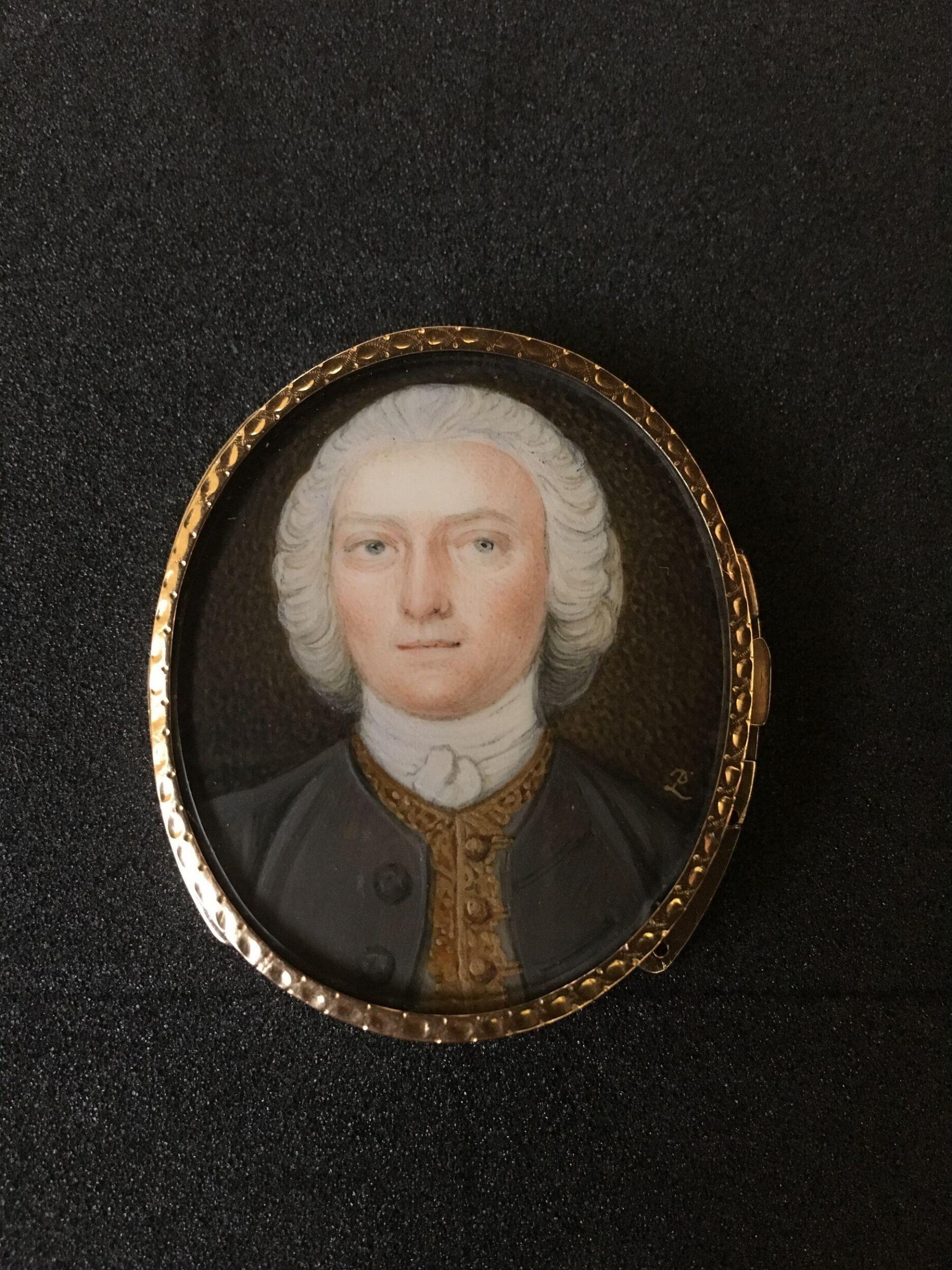 Portrait miniature of Bartholomew Barratty Esq., Peter Paul Lens, ca. 1734-1750