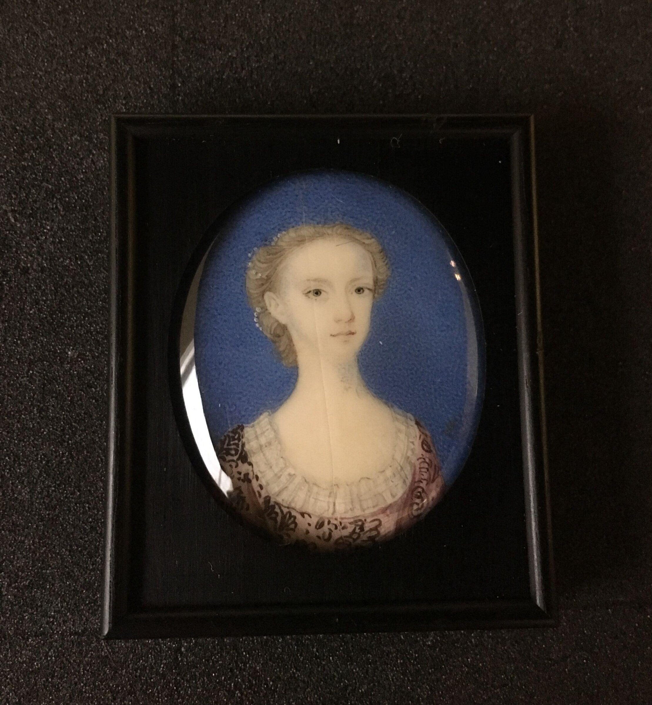 Portrait miniature of a girl, Peter Paul Lens, ca. 1730-1750