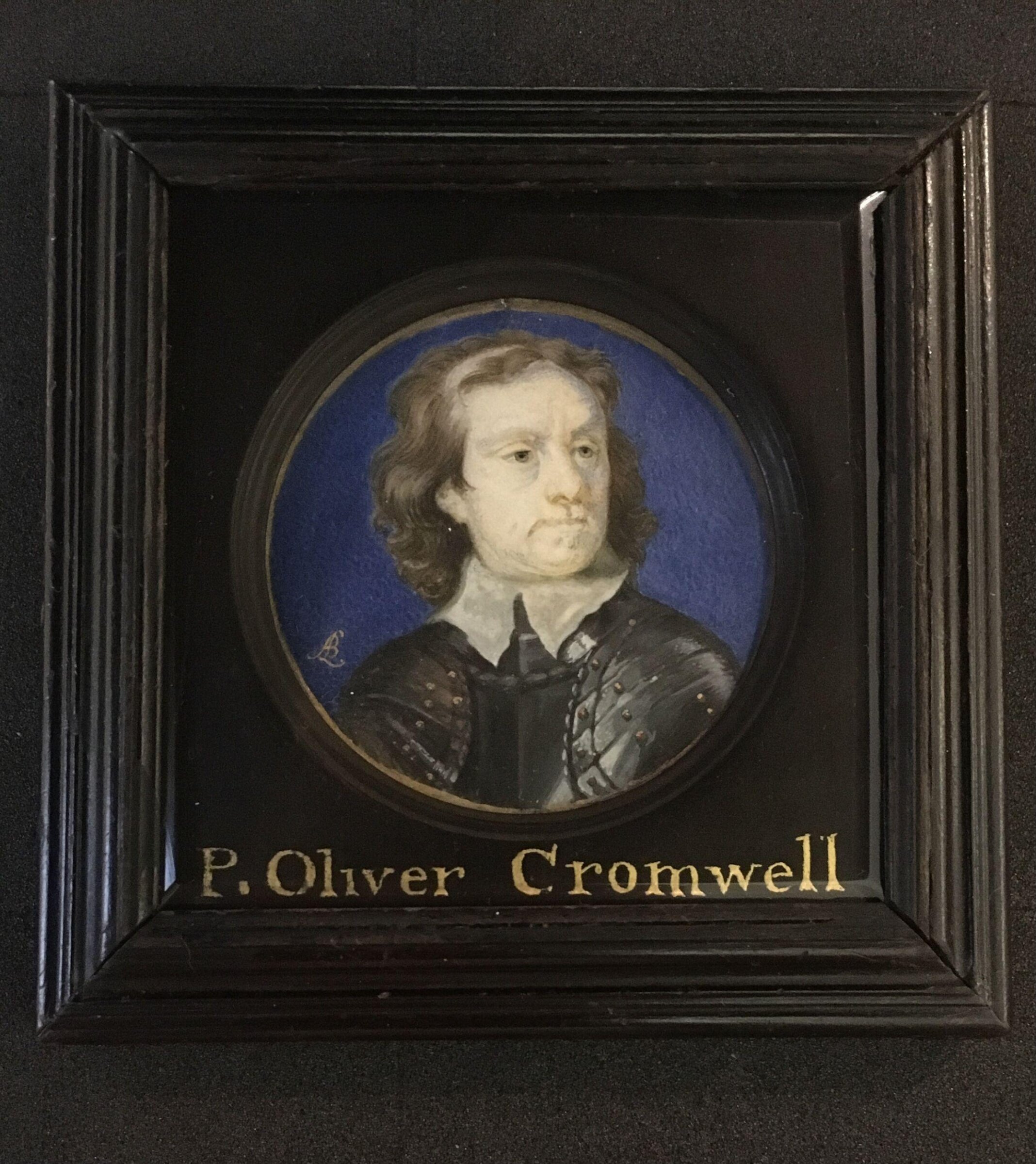 Oliver Cromwell, Protector, Andrew Benjamin Lens, mid 18th century