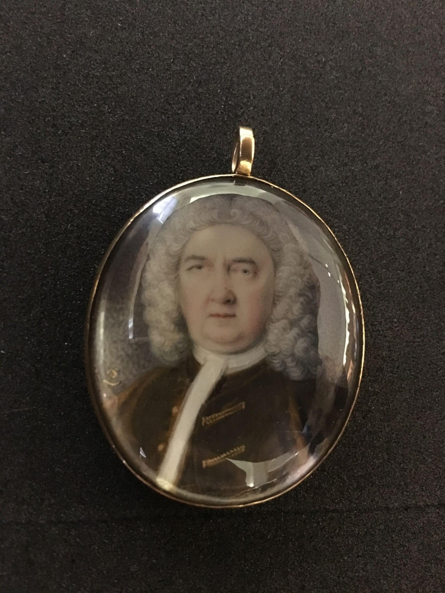 Portrait miniature of a member of the Eyre family, Peter Paul Lens, ca. 1734-1750