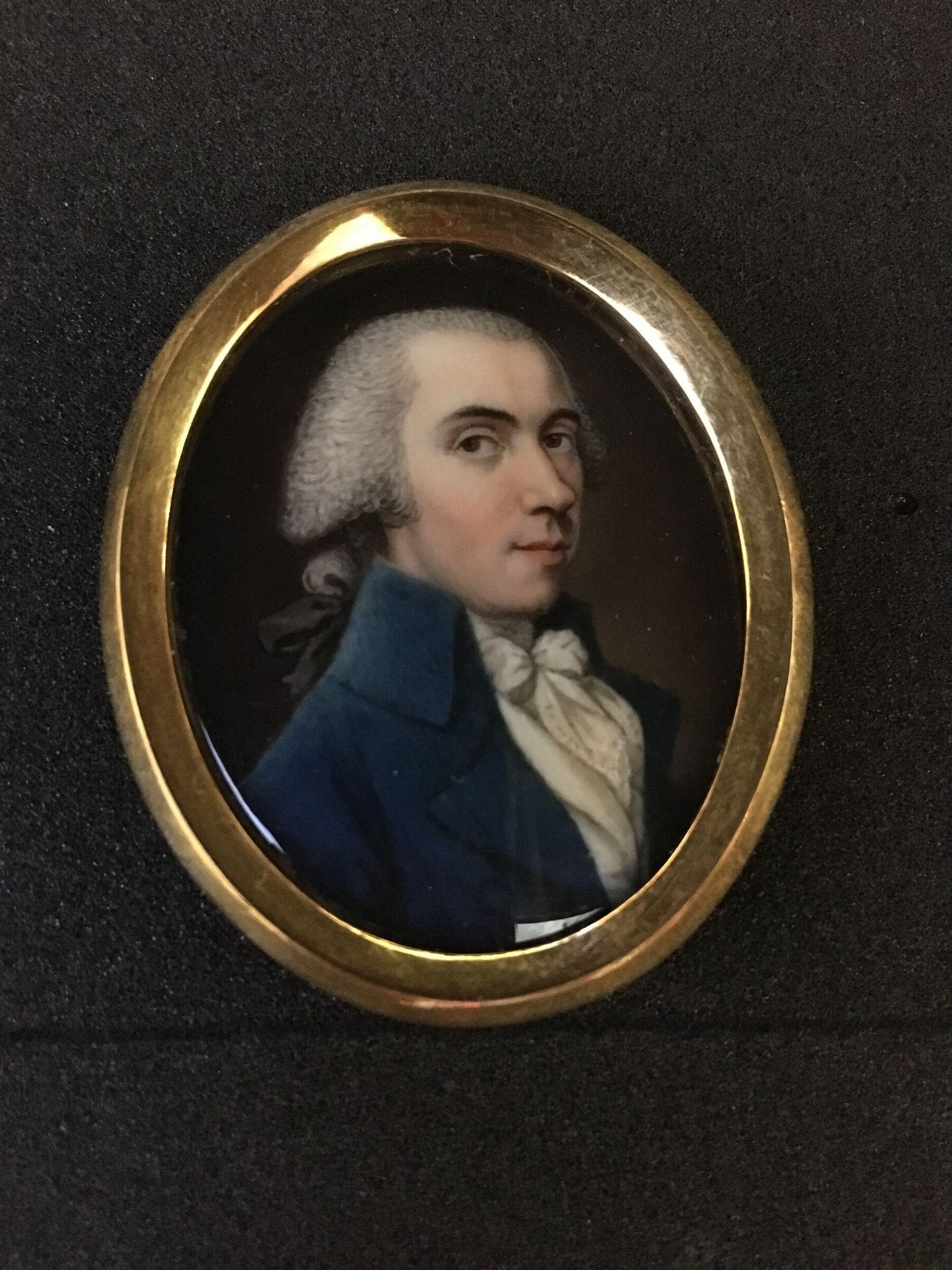 Portrait miniature of Rt Hon W. Windham, Henry Edridge, ca. 1788-1821