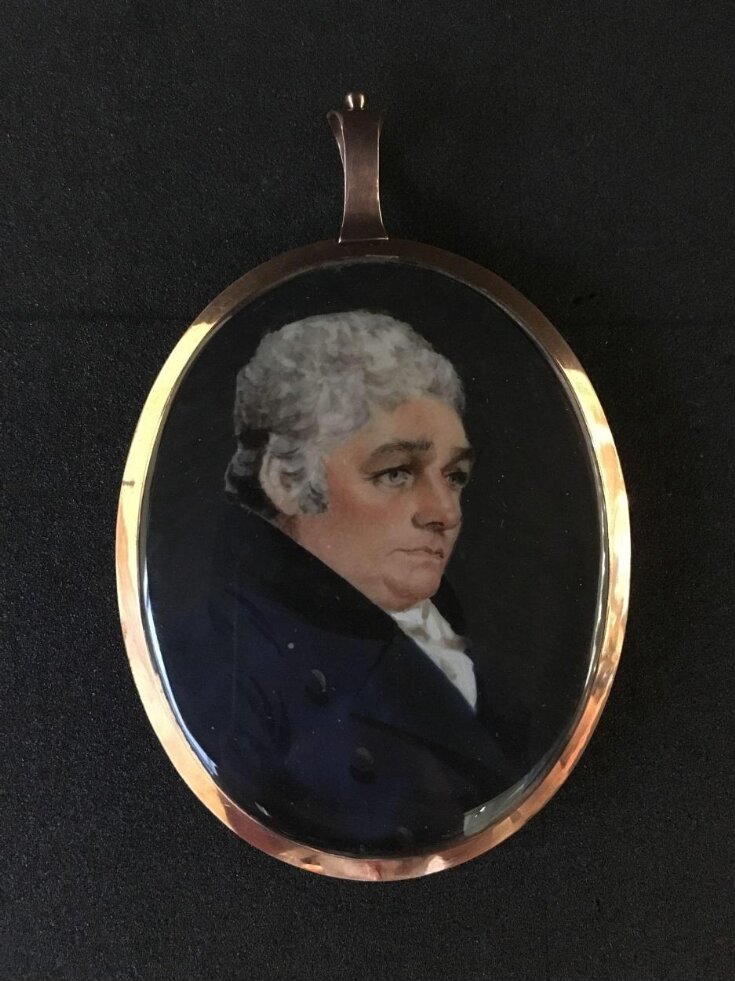 Portrait miniature of Colonel Gore-Langton top image