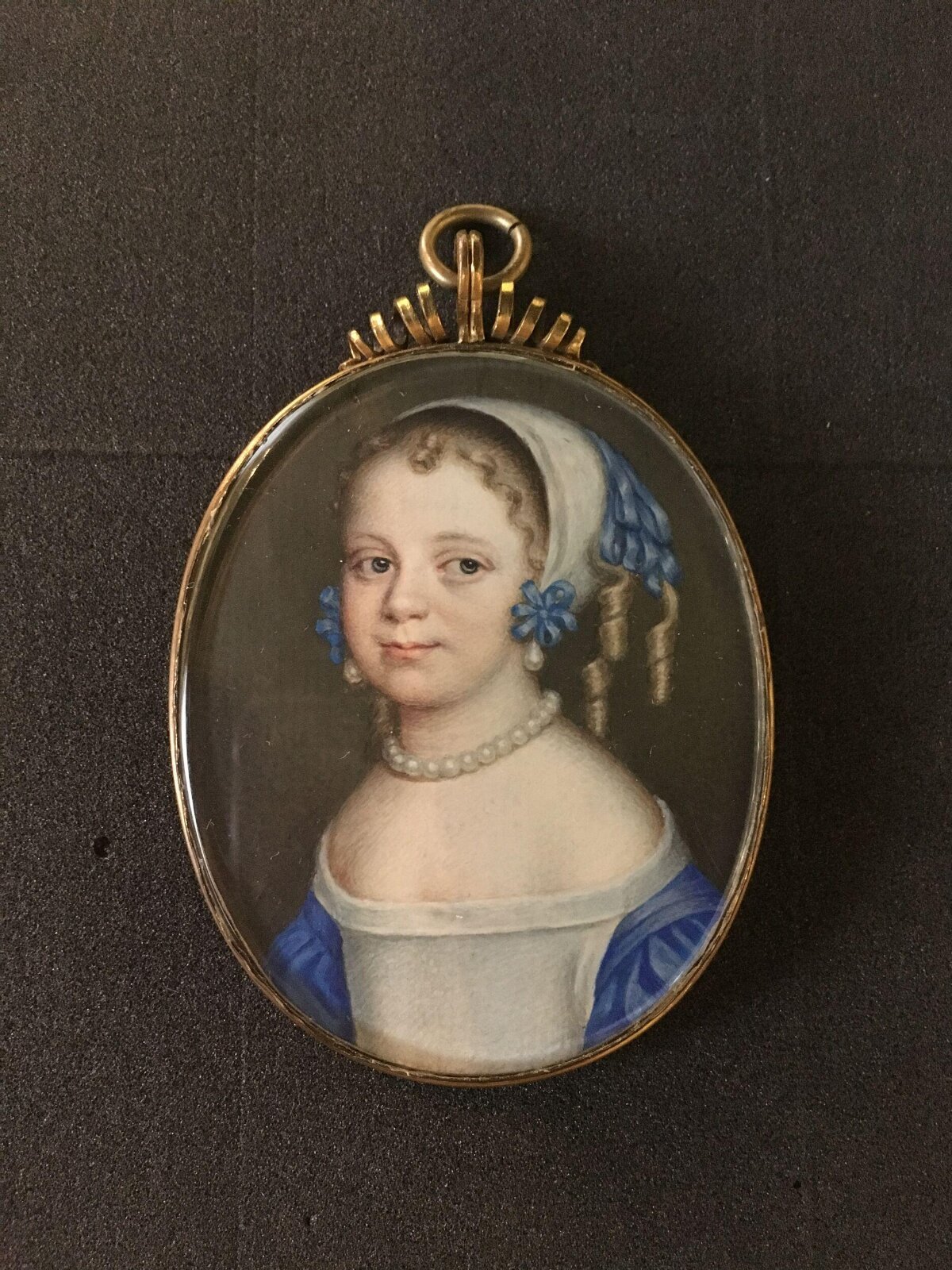 A Girl, Richard Gibson, ca. 1660-1665