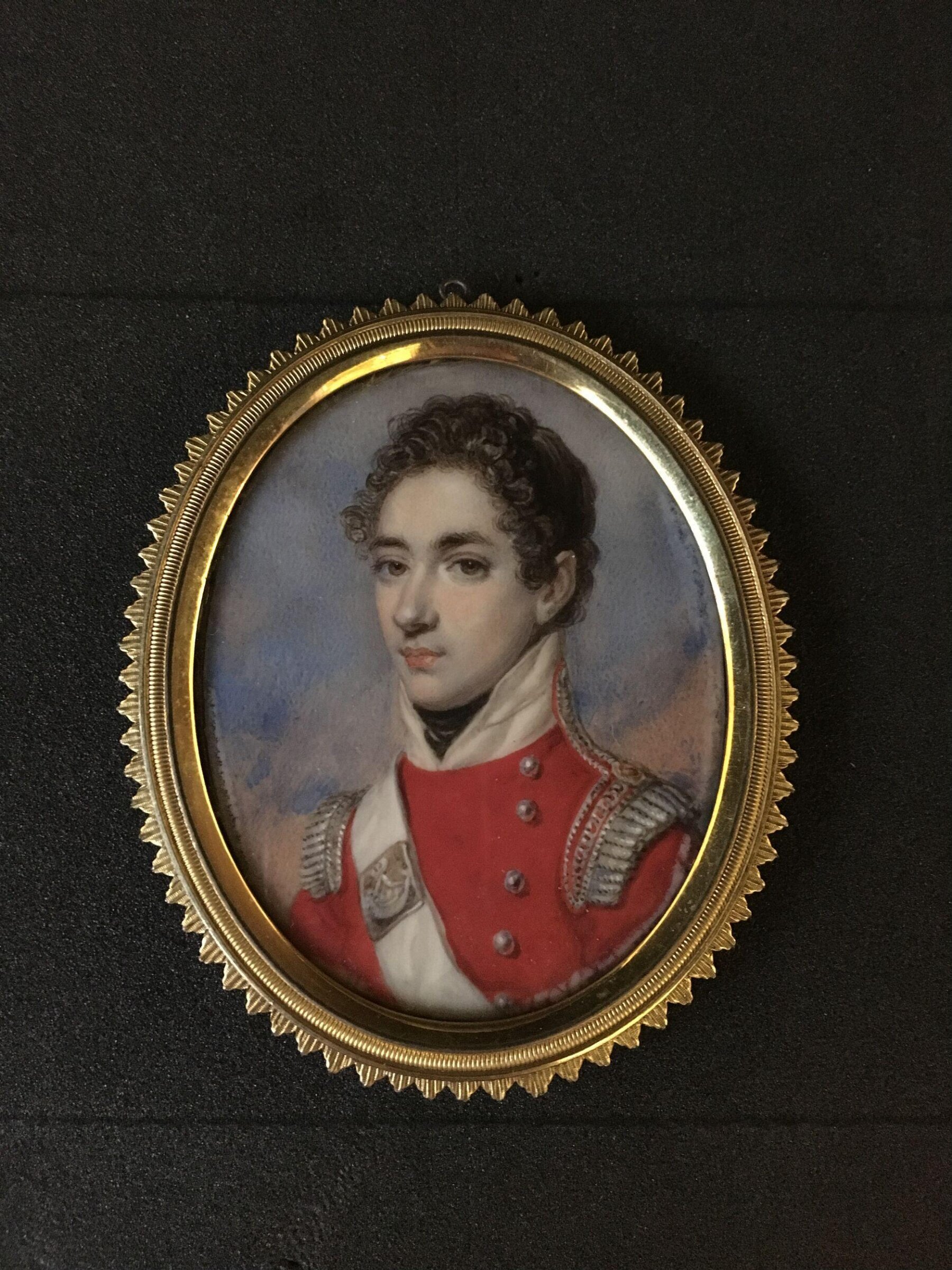 An unknown military officer, William Marshall Craig, April 1815