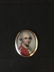 Portrait miniature of an Officer of the 15th Foot thumbnail 1