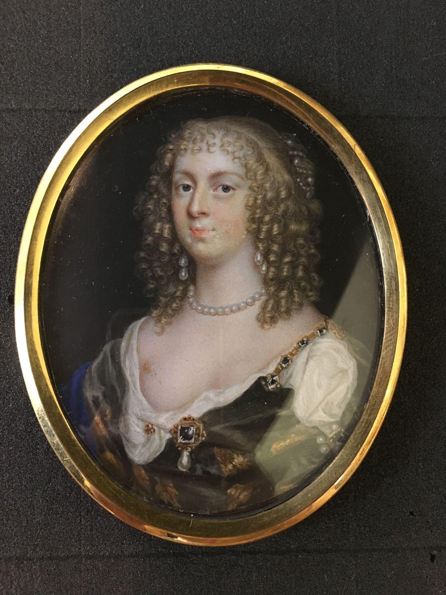 Katherine Bruce, Mrs Dysart, Richard Gibson, ca.1655