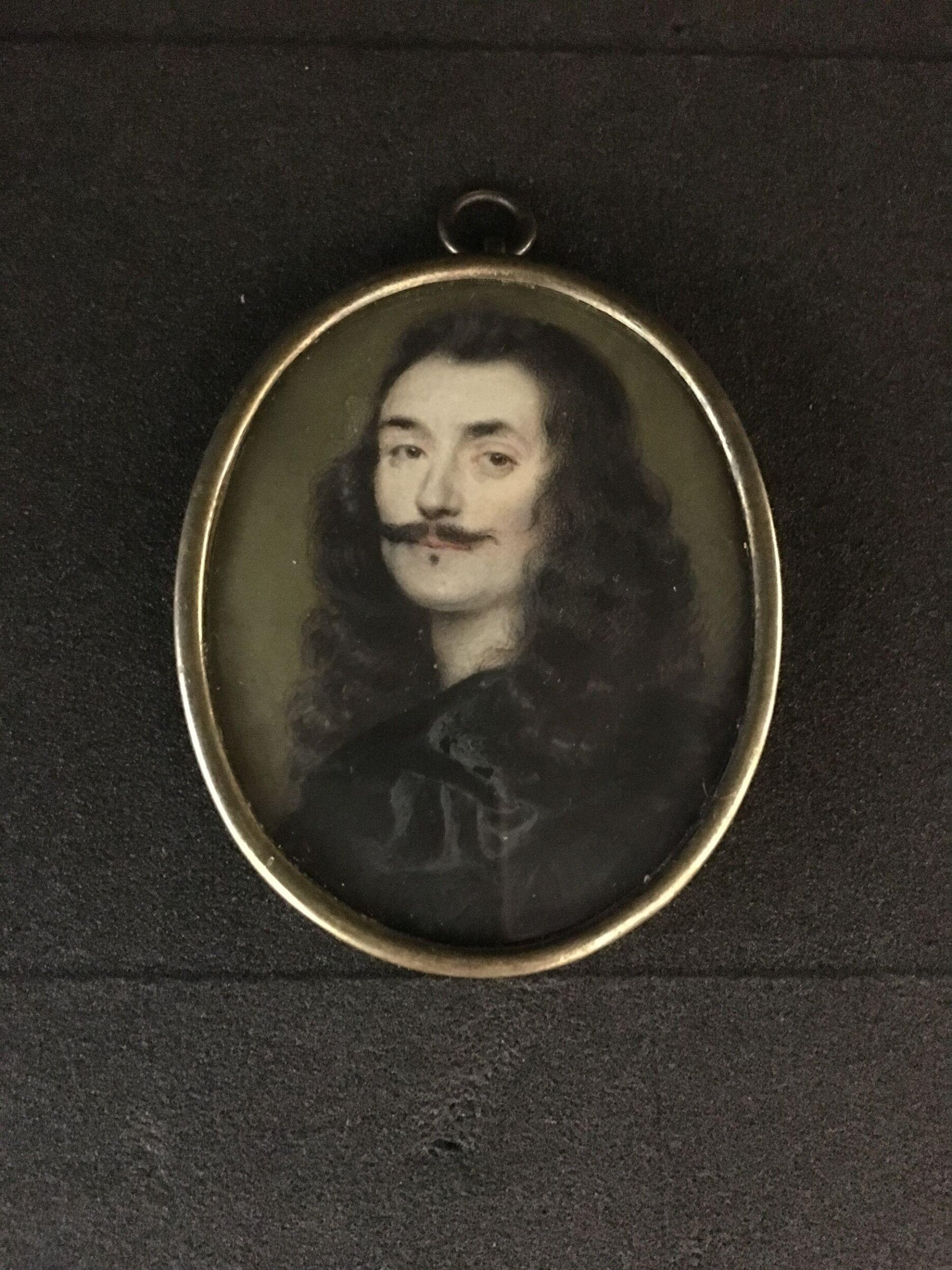 Unknown Man, Richard Gibson, ca. 1650