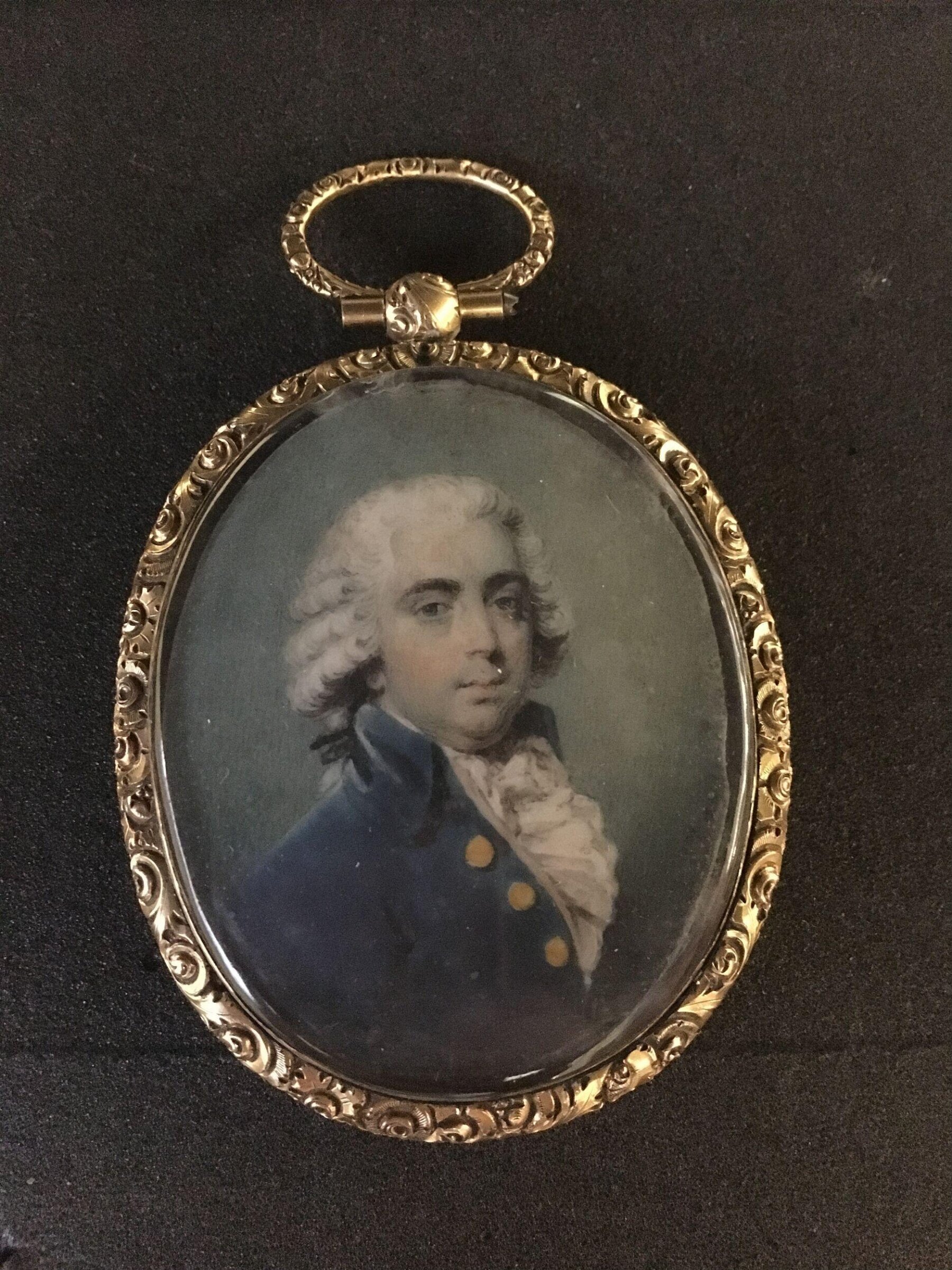 Portrait miniature of an unknown man, Edward Dayes, ca. 1783-1804