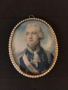 Portrait miniature of William Calcraft of the 7th Light Dragoons thumbnail 1