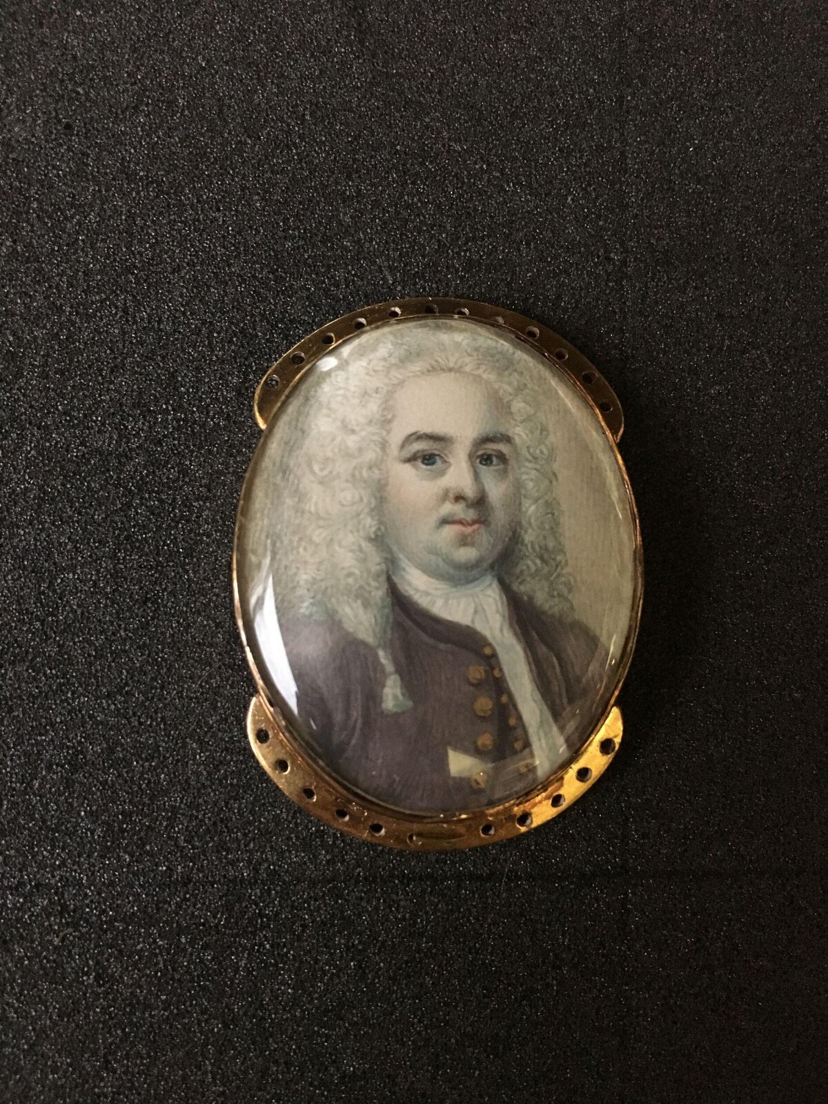 An unknown man, Andreas Mussard, 1724