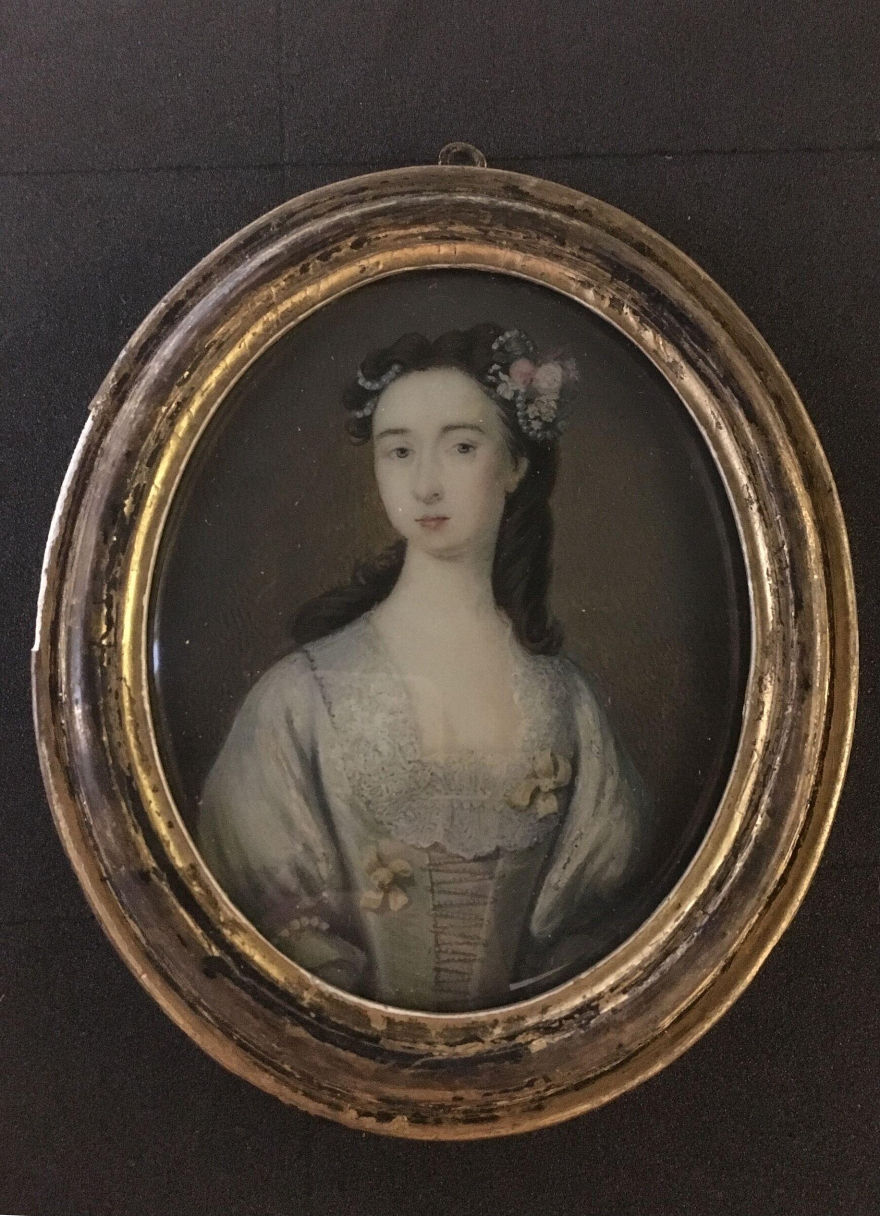 Portrait miniature of Miss Amy Florence Kennedy, née Baillie, Gervase Spencer, ca. 1740-1763