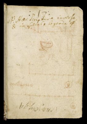 Notebook of Leonardo da Vinci (1452-1519), vol. III; known as Codex Forster III