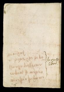 Notebook of Leonardo da Vinci (1452-1519), vol. III; known as Codex Forster III thumbnail 1