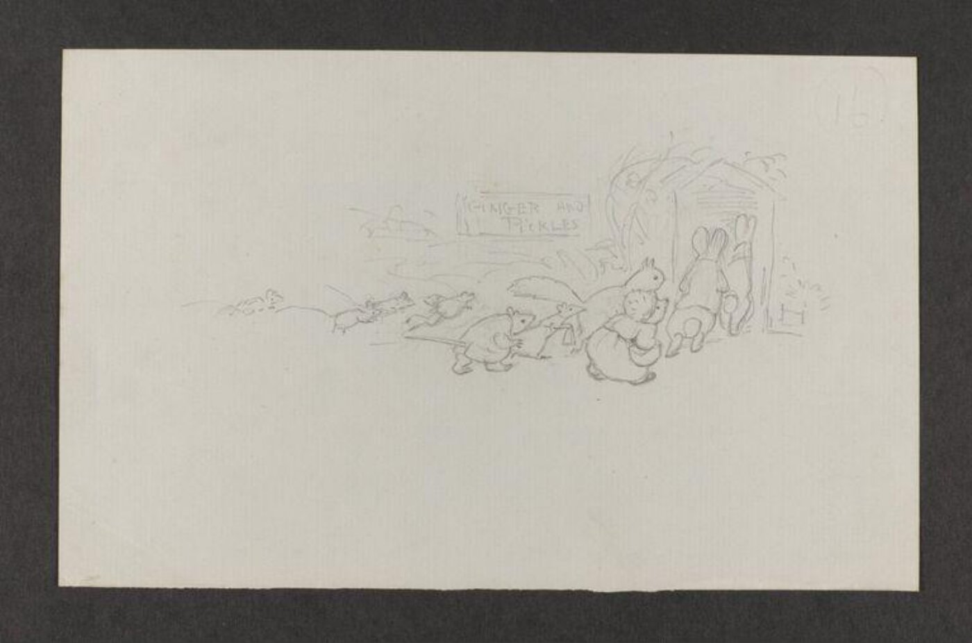 Potter, Beatrix, drawing