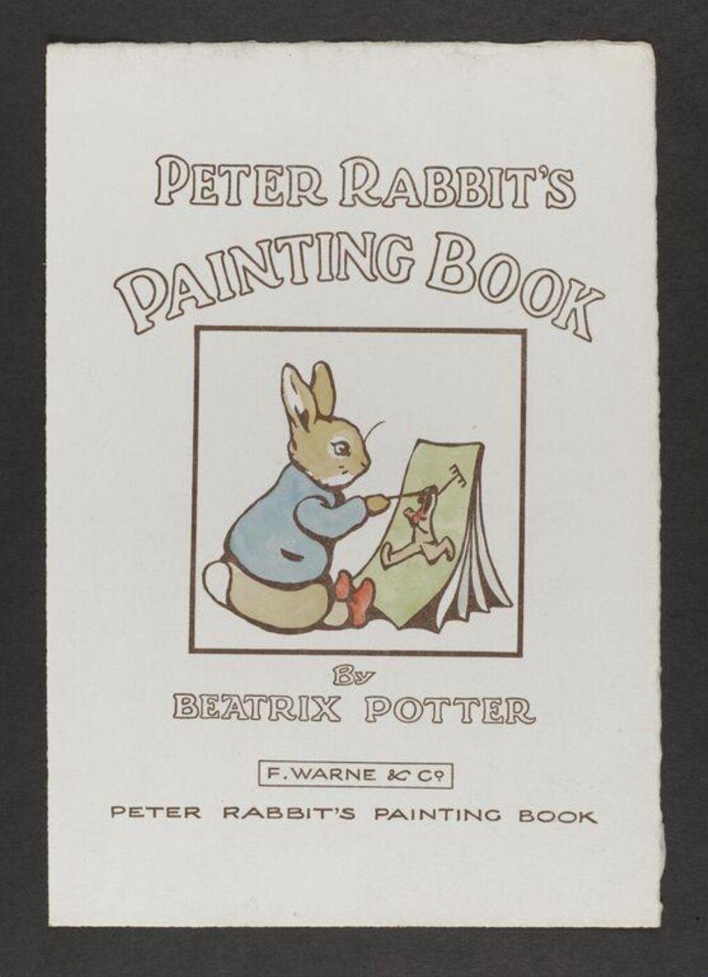Potter, Beatrix, Peter Rabbit's Painting Book