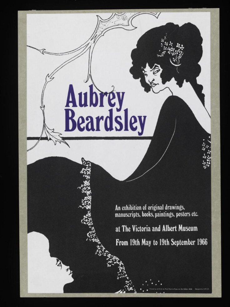Aubrey Beardsley 1966 poster top image