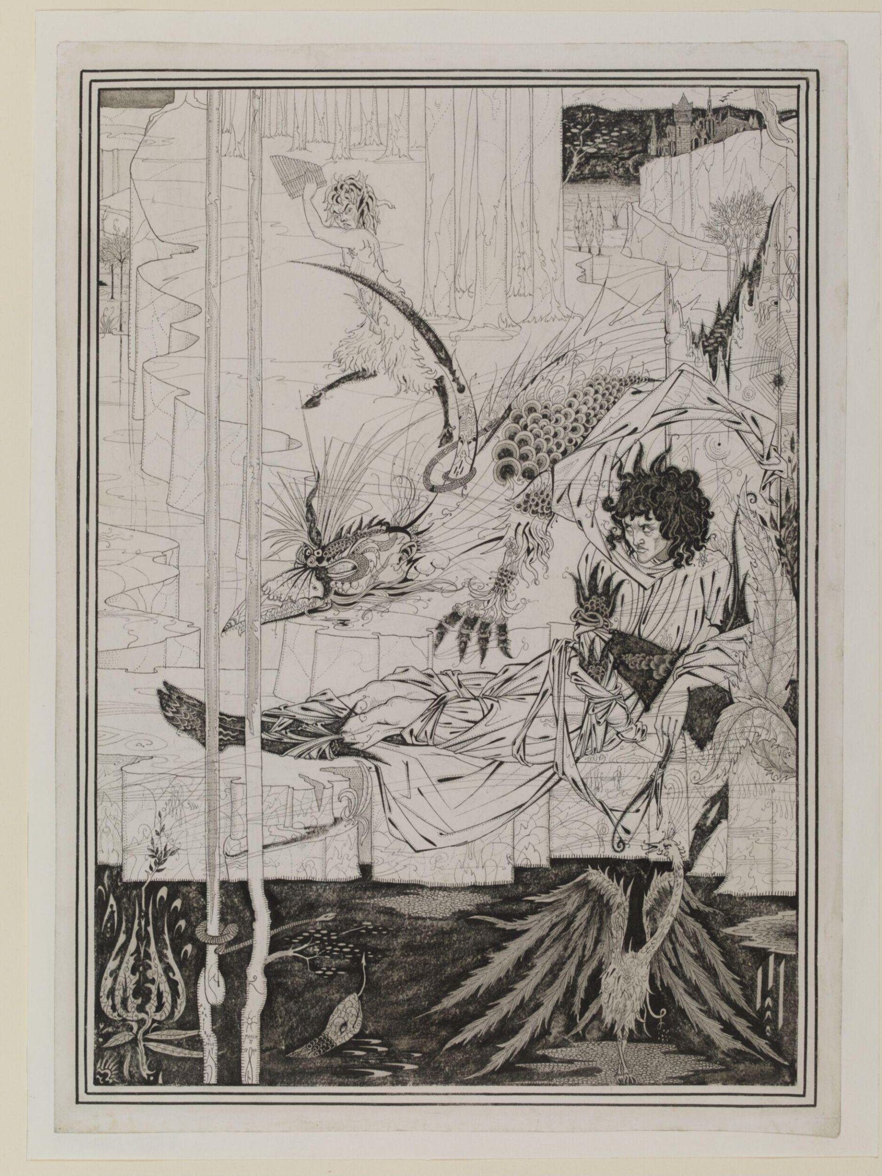 Le Morte Darthur, Aubrey Vincent Beardsley, 1893