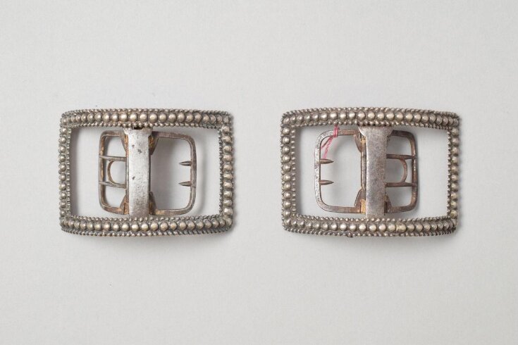 Pair of Shoe Buckles top image