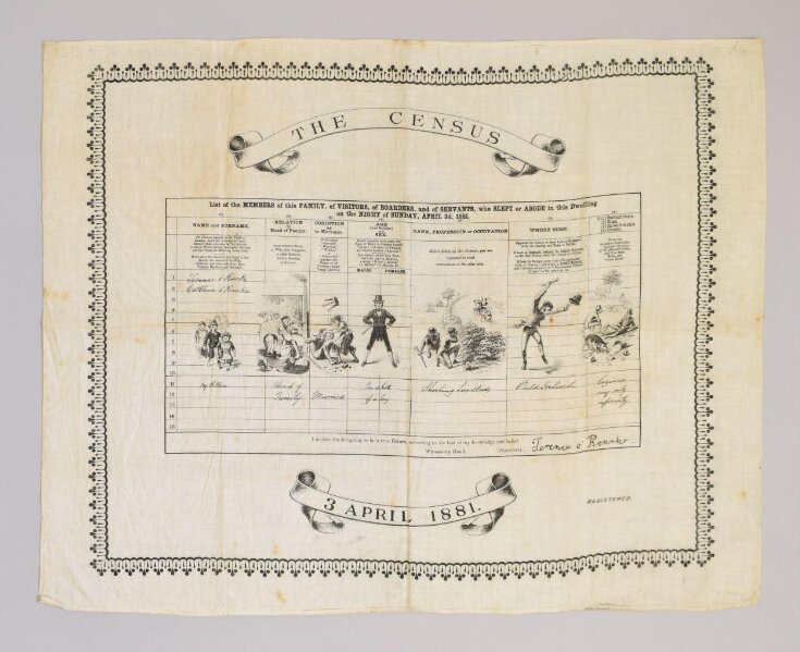 The Census, 3 April 1881 top image