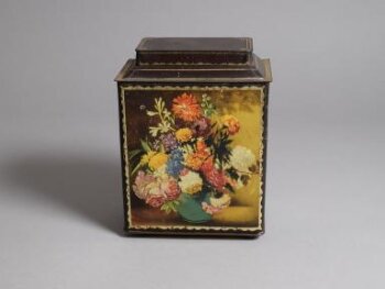 Floral Tea Caddy