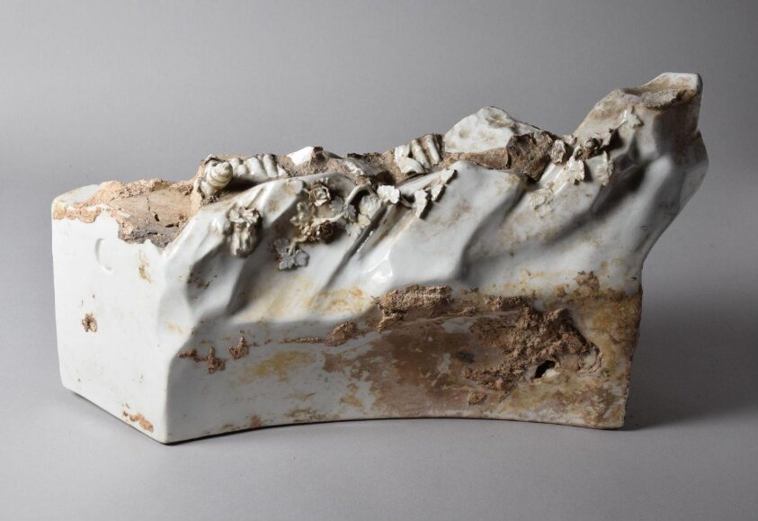 Section of the Reiterdenkmal porcelain table centrepiece
