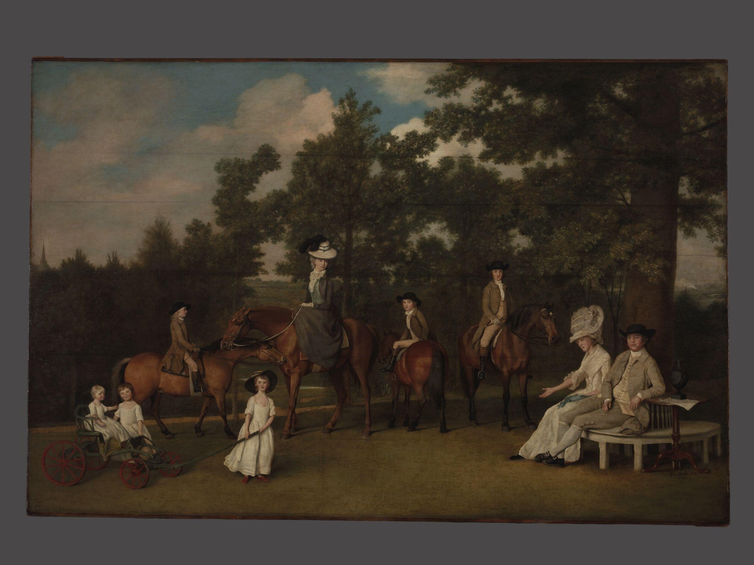 Wedgwood Family Portrait, George Stubbs, 1780