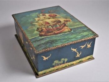 Golden Galleon Casket