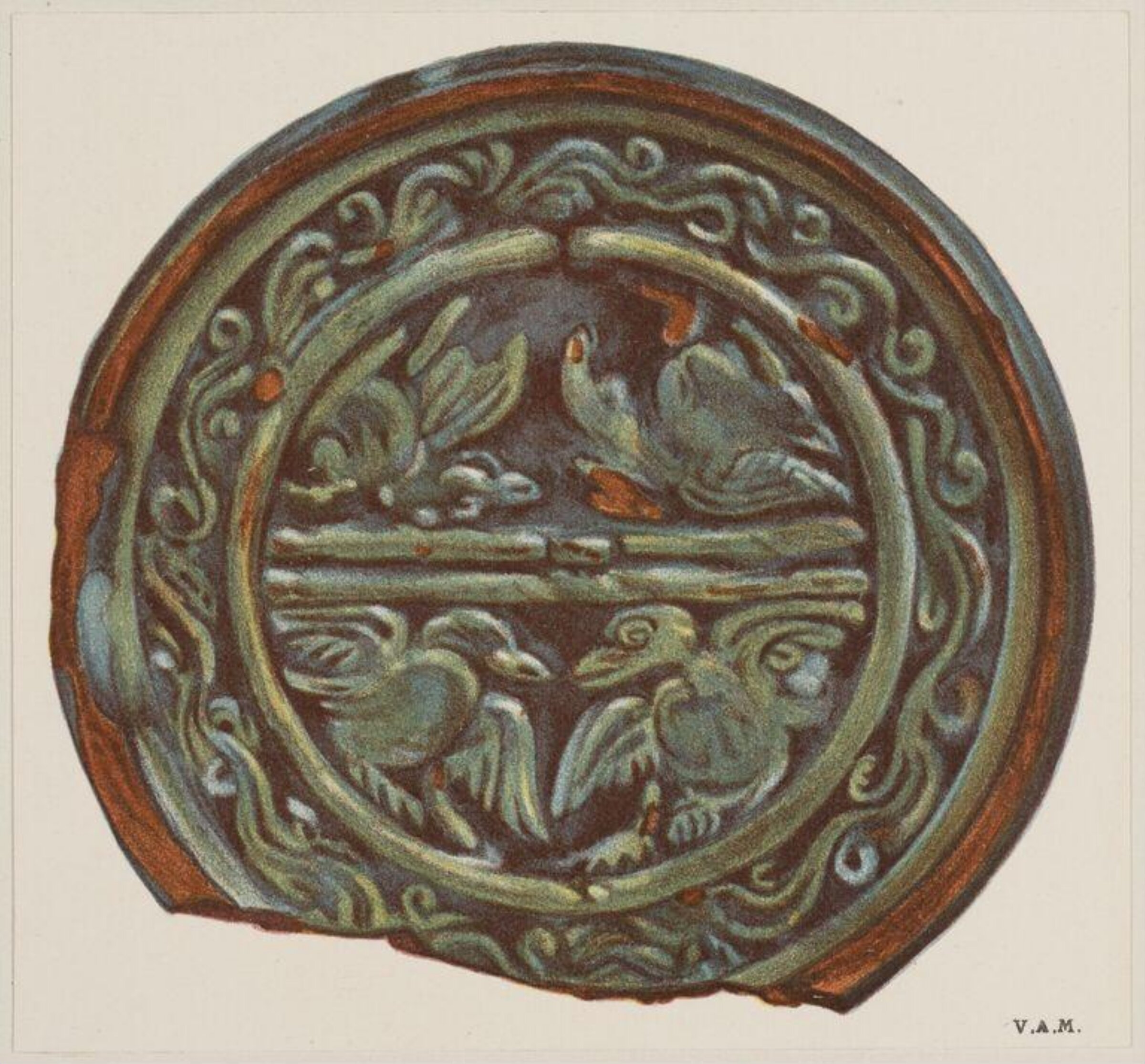 Drawing, Henry Wallis, 1898