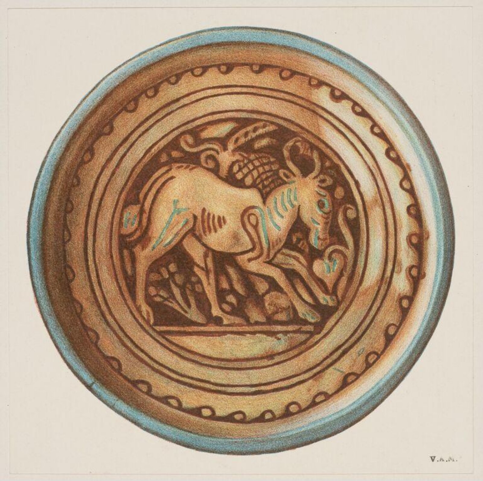 Drawing, Henry Wallis, 1898