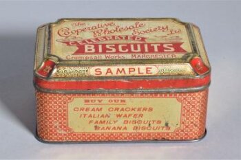 M.J. Franklin Collection of British Biscuit Tins (Advertising Ephemera)