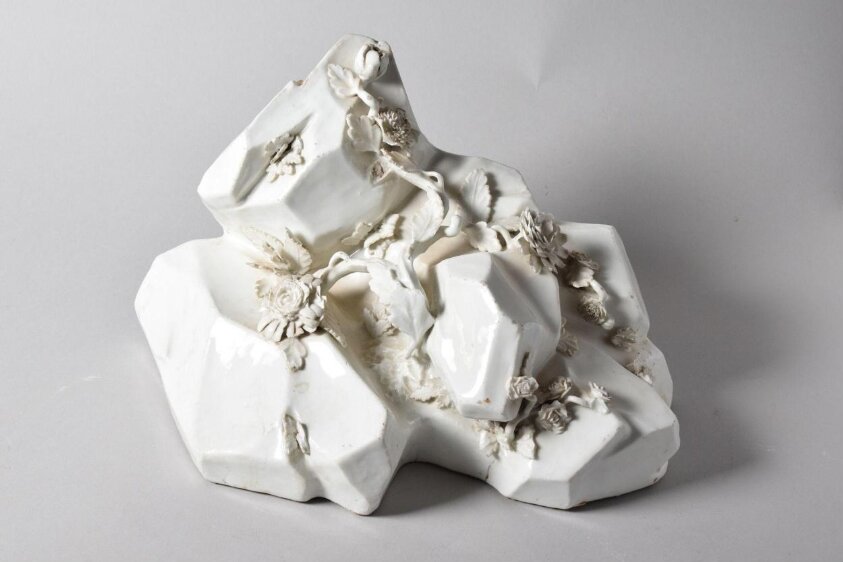 Section of the Reiterdenkmal porcelain table centrepiece