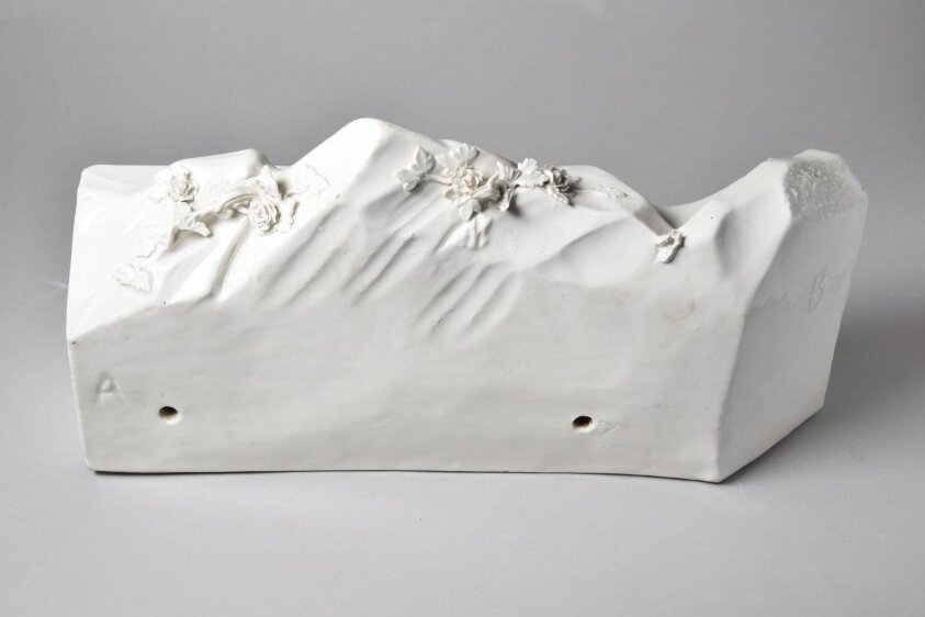 Section of the Reiterdenkmal porcelain table centrepiece