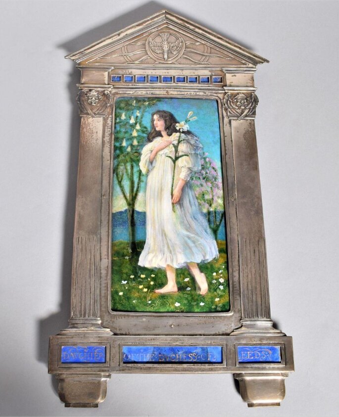 Plaque — Yattendon Metalworking Class — ca. 1890