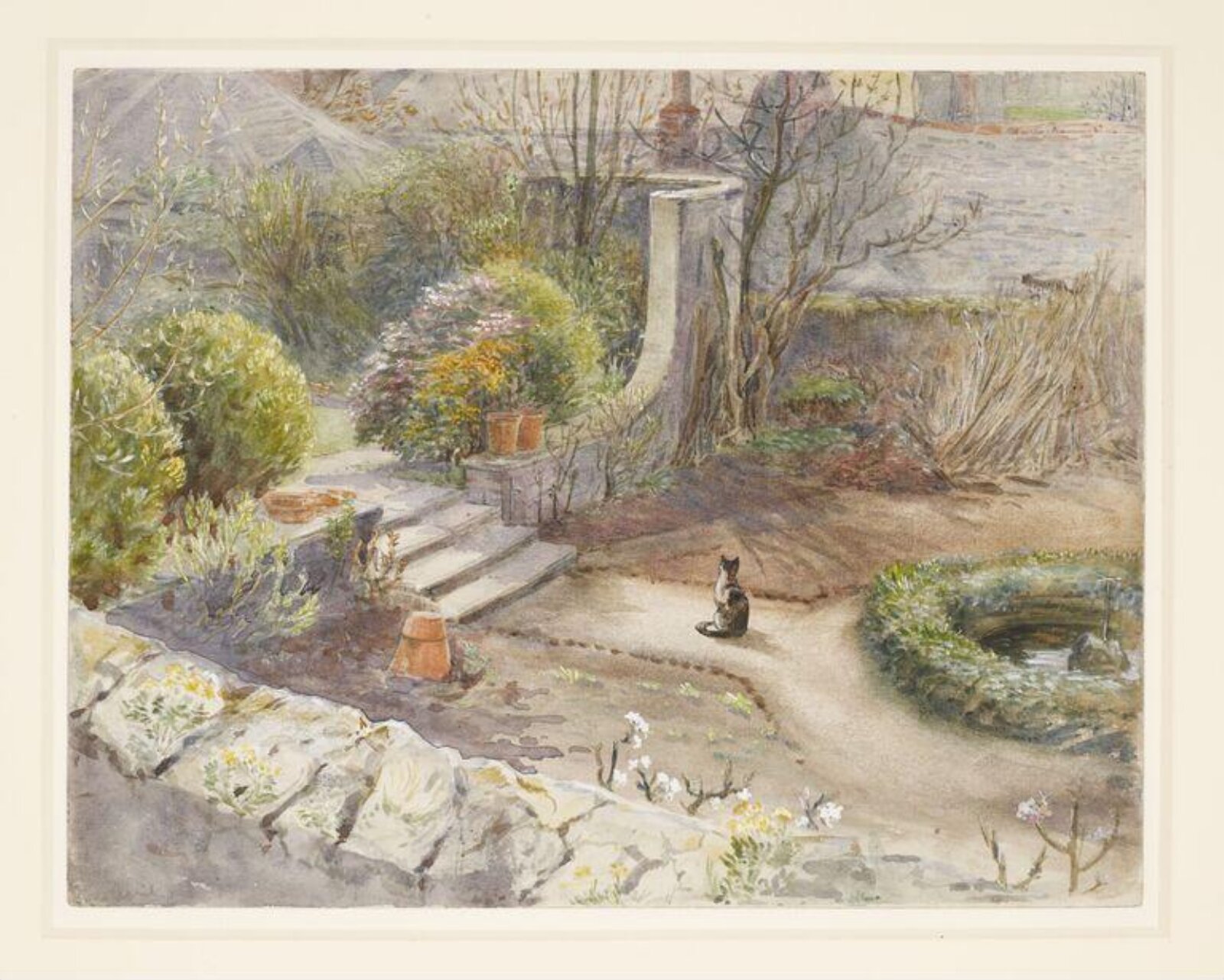Watercolour, Beatrix Potter, April 1900