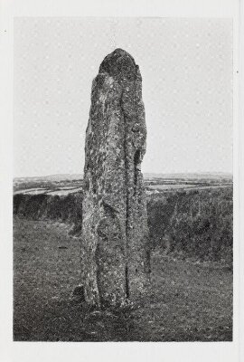 A day's walk past the standing stones of Penwith Peninsula, Cornwall, 1978