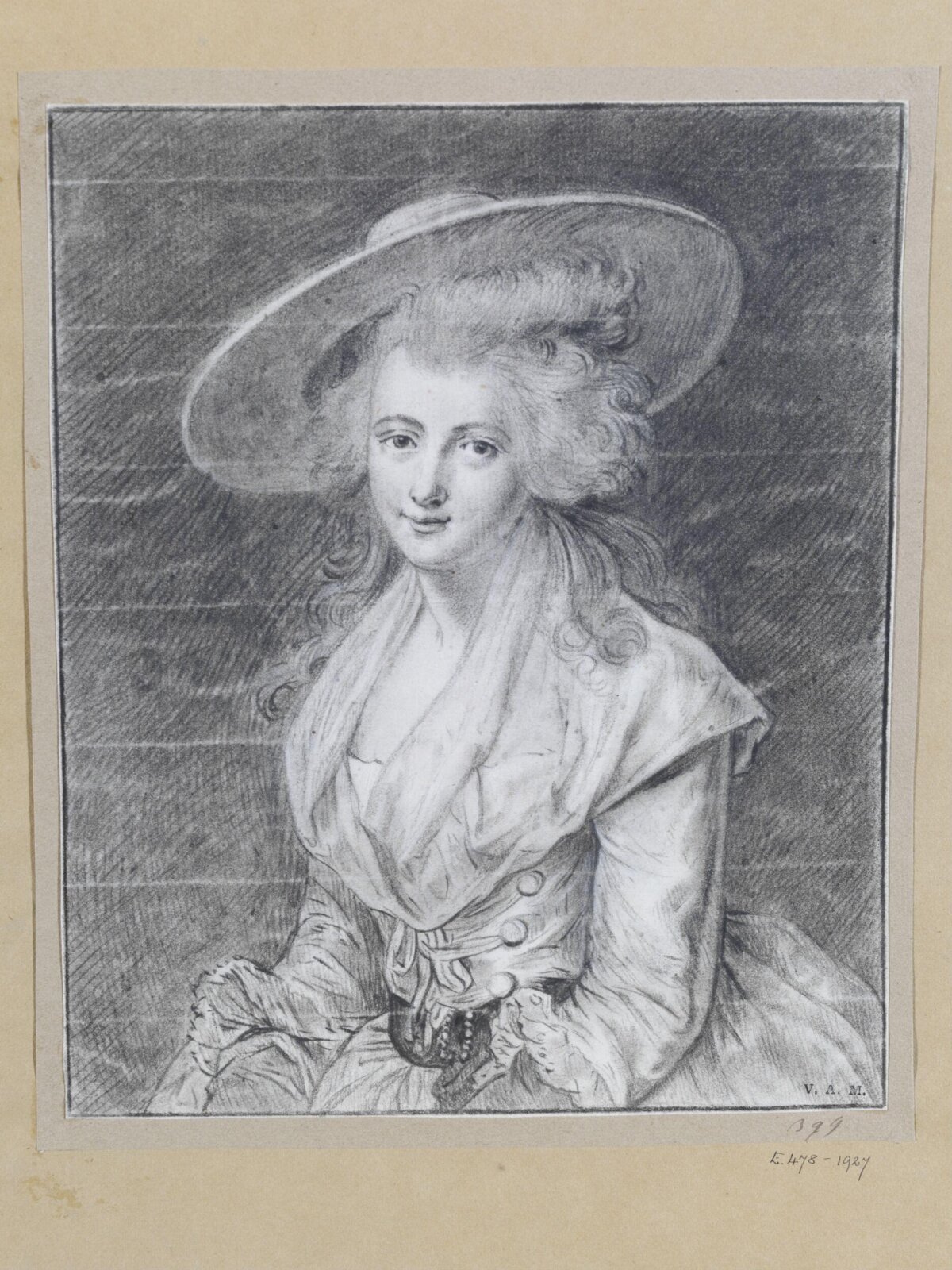 Drawing, Angelica Kauffman, 1762-1766